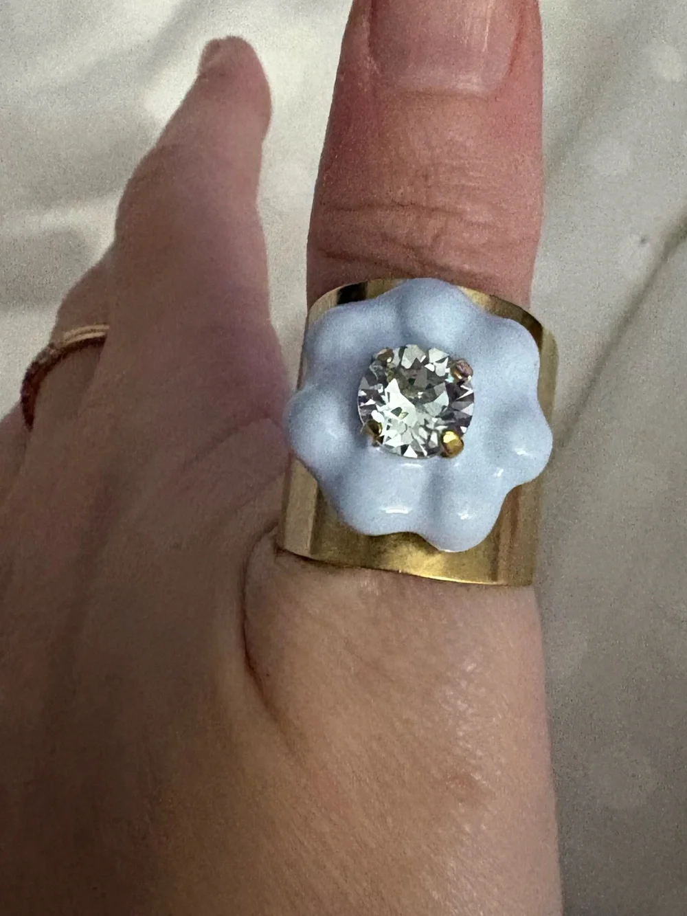 TOVA Nerissa Ring in Nimblu NWT Fairy Dust